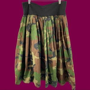 Army fatigue skirt